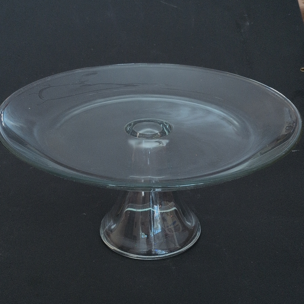 Elegant Glass Cake Stand